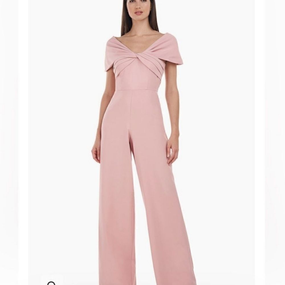 JS Collections SYLVIA TWIST JUMPSUIT 8 NWT